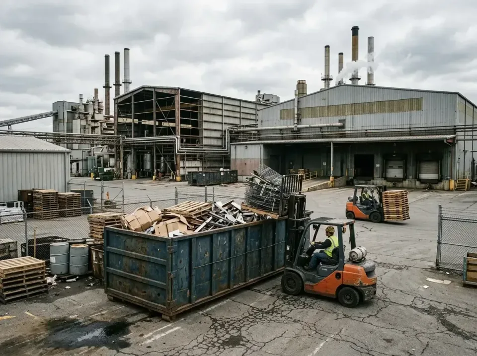 industrial-factory-scrap-conta-003 — frequently asked questions, Cheap Roll-off Dumpster Rentals in Clemson University, SC